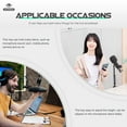 thumbnail image 4 of MIANGASTORE 1pc Plastic Sound Card Tray Clamp-on Microphone Rack Tray Live Broadcast Sound Card Holder Shelf, 4 of 7