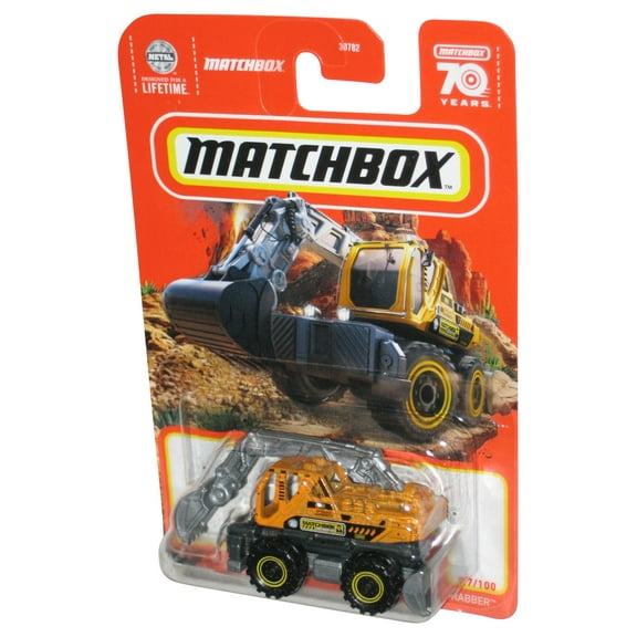 Matchbox 70 Years (2023) Mattel Orange Ground Grabber Construction Toy 27/100