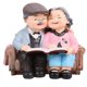 thumbnail image 1 of Valentine's Day Figurines Sweetheart Lovers Stay Together Decor Figurine, 1 of 3