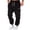 Black, variant on Baqcunre Men Splicing Printed Overalls Casual Pocket Sport Work Casual Trouser Pants,XXL,Mens Sweatpants,Men'S Pants,Joggers For Men,Mens Clothes,Mens Fashion,Navy