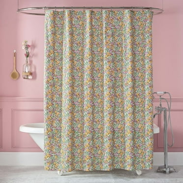 Wild Garden Multicolor Cotton Shower Curtain Destinations 72 X84 1 Each Com Wild Garden Multicolor Cotton Shower, Pier 1 Shower Curtain Hooks