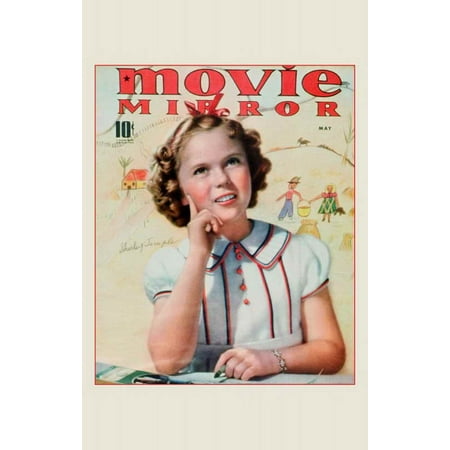 Mirror Magazine - Temple, Shirley - movie POSTER (Movie Mirror Magazine Cover 's Style A) (11