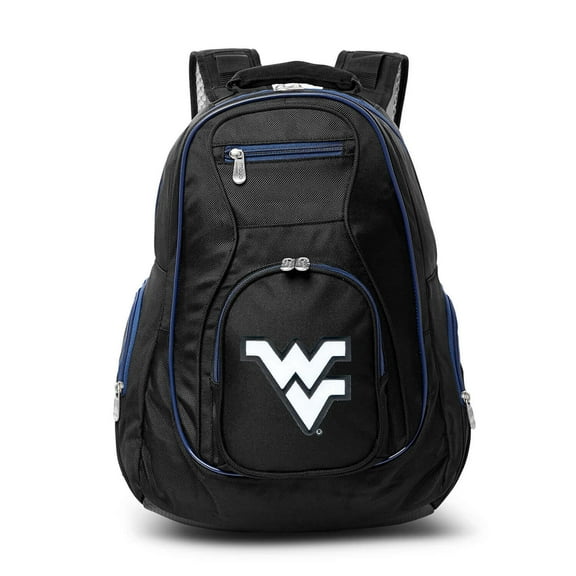 MOJO Black West Virginia Mountaineers Trim Color Laptop Backpack