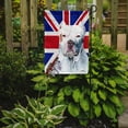 thumbnail image 2 of Pit Bull with English Union Jack British Flag Garden Flag, 2 of 2