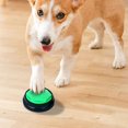 thumbnail image 1 of Botón que habla para perros, zumbador de entrenamiento para mascotas grabable, portátil para comunicación con mascotas, 1 of 5