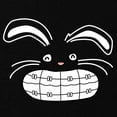 thumbnail image 2 of CafePress - Bunny Brace Maternity Dark T Shirt - Maternity Dark T-Shirt, 2 of 3