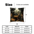 thumbnail image 5 of Deer Pillow Covers Sets - Decorative Pillows for Bed and Couch - Unique Patterns - Available in 16x16, 18x18, and 20x20 Inches - Set of 2 for Any Occasion, 5 of 6