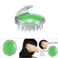thumbnail image 5 of Health Beauty Care Shampoo Hair Scalp Massager Shower Brush Hair Washing Comb Light Green, 5 of 5