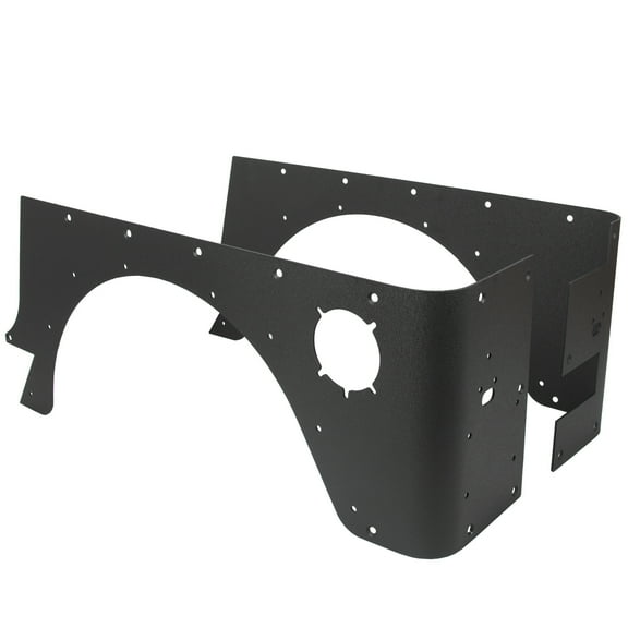 For Jeep Wrangler TJ 97-06 51-0043 Rear Corner Rocker Guards Body Armor Textured