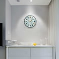 thumbnail image 5 of Yayeee Wall Clock Battery Operated 11.9" Silent Quartz Non-Ticking for Living Room Decor, Floral Easter, 5 of 8