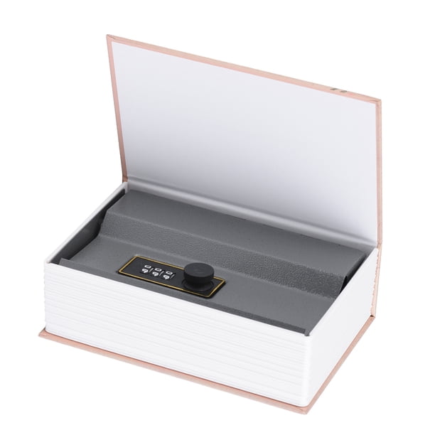 Caja Fuerte Para Libros Con Cerradura De Combinación, Caja Fuerte Para Libros De Desvío, Almacenamiento Oculto, Caja Fuerte Con Cerradura De Metal, Caja Para Esconder Dinero En