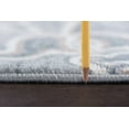 thumbnail image 4 of Madison Transitional 8' Round Gray and Cream Polypropylene Indoor Area Rug, 4 of 9
