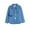Blue, variant on Teen Jacket Button Down Denim Jacket Toddler Casual Jacket Blue Jean Jacket Girls Teen Girl Clothes Size 10-11 Years Boy Girl Fashion