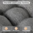 thumbnail image 5 of Chair Cushions for Dining Chairs, Non-Slip Chair Pads, Thick Seat Cushions for Dining Room Chairs, Kitchen Chair Cushions Set of 4, 17" x 17" x 4", Dark Grey, 5 of 7