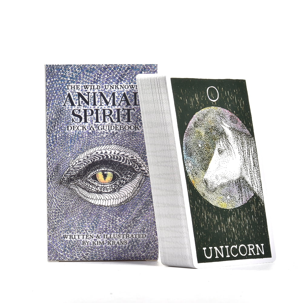 63 Sheets The Wild Unknown Animal Spirit Deck Guidebook Tarot Cards Board  Game Card | Walmart Canada