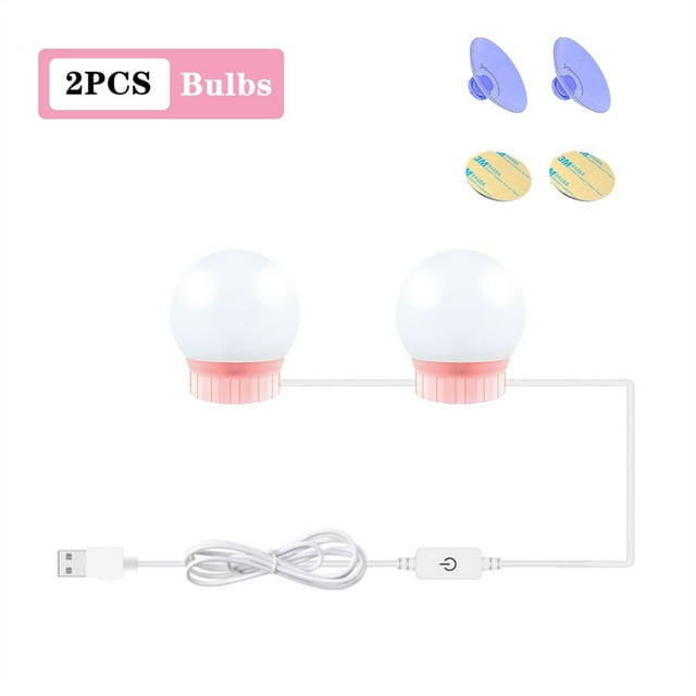 LED Makeup Mirror Light Bulb Hollywood Lamps 2/6/10/14 Bulbs 12V Stepless Dimmable Touch Control DIY Lighting For Dressing Table ,Widely Use