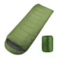 thumbnail image 1 of LEEYNEER Sleeping Bag Waterproof Camping Sleeping Bags Blankets for Hiking Outdoors Activity (Olive Green), 1 of 4