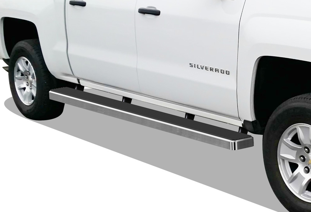 iBoard Running Board For Chevy\/Gmc Silverado\/Sierra Extended Cab 2 Full + 2 Suicide Doors ...