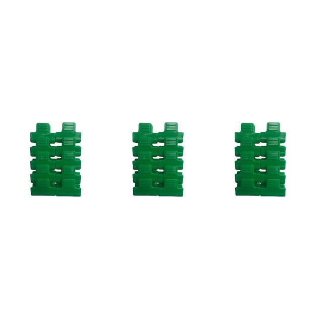 Billuyoard Abrazadera para túnel 10X, Clip para invernadero, suministros de jardín, Clips para varilla, cubierta de de extensión de planta Type4 NO4