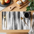 thumbnail image 2 of Abstract Grey Placemats Set of 1, Yellow Mottled Gradient Texture Farmhouse Non-Slip Place Mats Washable Table Mats for Kitchen Dining Table Decorations Indoor/Outdoor, 2 of 9