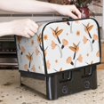 thumbnail image 2 of Toaster Covers 2 Slice, Simple Hummingbird Flower Waterproof Bread Machine Cover Fits for Standard 2 Slice Toasters, Home Decor Toaster Protection with Hanging Rope, 2 of 7
