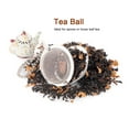 thumbnail image 4 of Tea Ball Infuser Strainer, Tea Ball, Stainless Steel Fashionable For Loose Leaf Tea Office Tea House Spices, 4 of 8