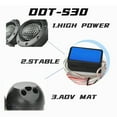 thumbnail image 3 of Alpine DDT-S30 360W 2.5CM 1\" Soft Dome Balanced Car Audio Speakers Tweeters NEW, 3 of 5
