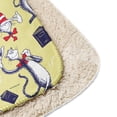 thumbnail image 2 of The Cat in the Hat Cat Pattern Sherpa Blanket, 2 of 4