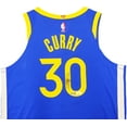 thumbnail image 3 of Golden State Warriors Stephen Curry Autographed Blue Nike Authentic Icon Edition Jersey Size 48 JSA 235686, 3 of 5