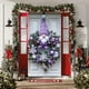 thumbnail image 5 of Decoraciones de Navidad Interior 35 X 71 Pulgadas Marco de Puerta de Navidad - Patrón de Santa Claus - Decoración de Puerta de Navidad - Decoración de Fiesta Del Festival, 5 of 6