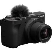 Canon PowerShot V1 Digital Camera | 22.3MP 1.4″ CMOS Sensor, 16‑50mm F2.8‑4.5 Ultra-Wide Zoom, 4K/60p Video, Cooling Fan, Canon Log 3, Dual Pixel CMOS AF II with Bag and 64GB Card