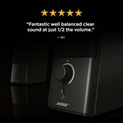 Bose Companion 2 Multimedia Computer Speaker System - 2 speakers per pack, 7.5 inches