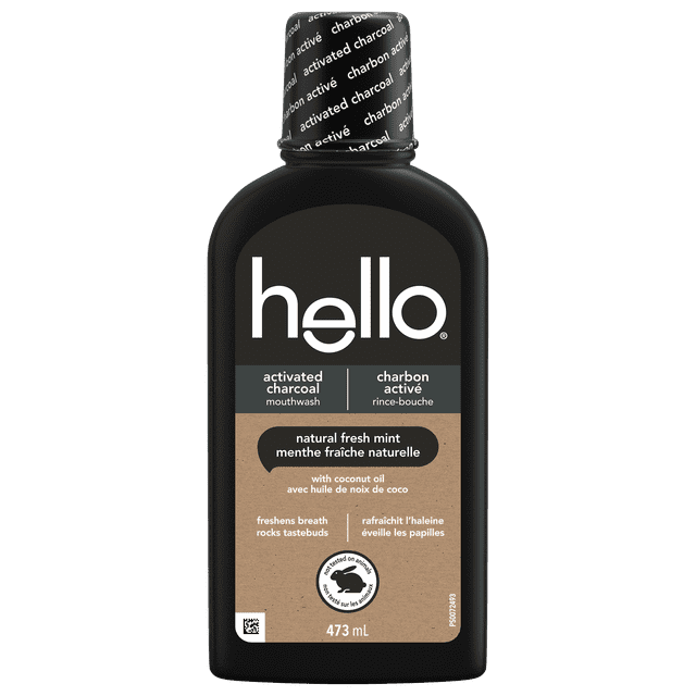 RINCE-BOUCHE HELLO AU CHARBON 6/473 ML