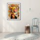 thumbnail image 3 of Cuadros Decorativos Kit de pintura de diamante 5D DIY Reina de la India Arte de pared de taladro redondo completo (X612) Likrtyny embutido en tela, 3 of 6