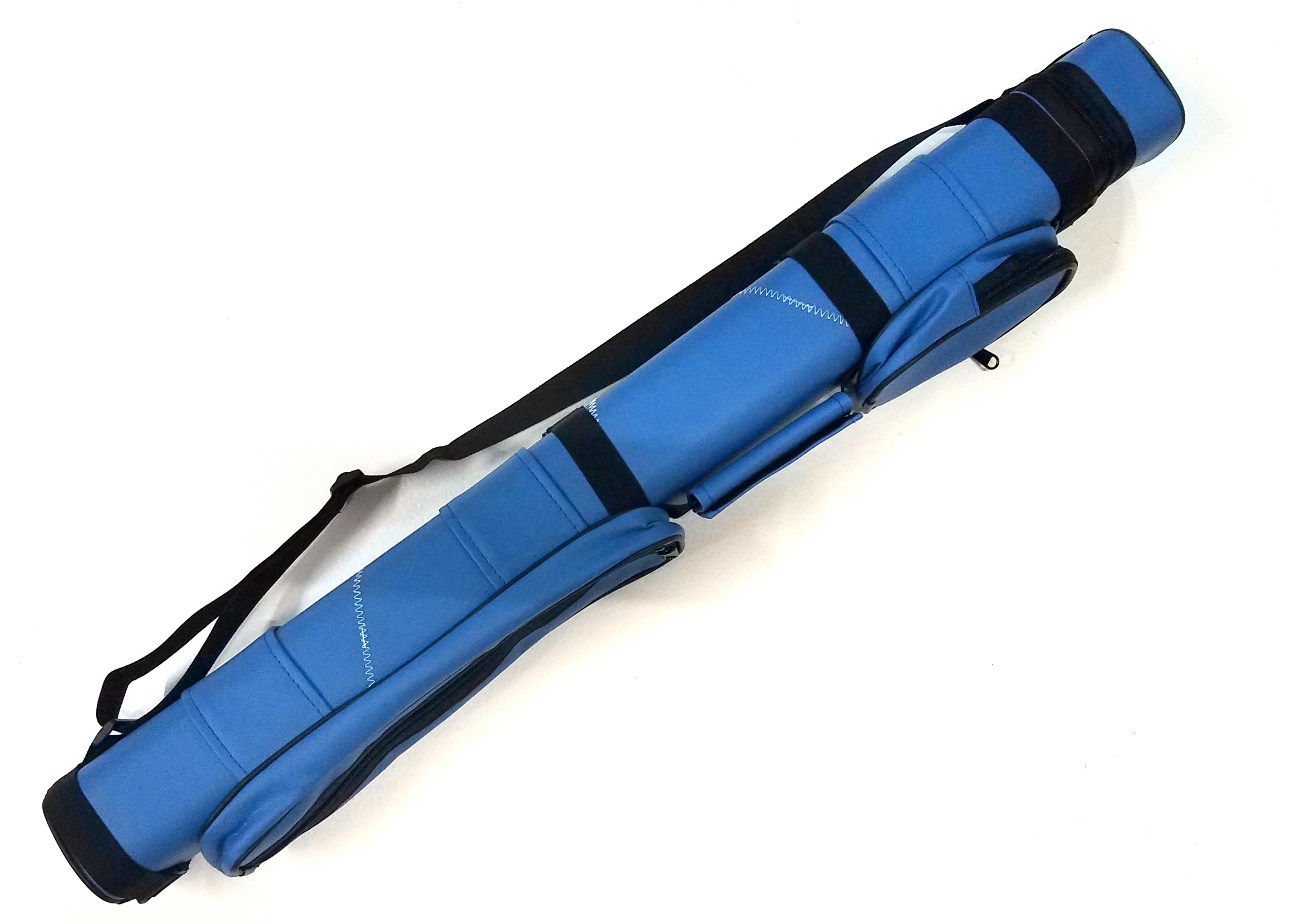 Photo 1 of 2X2 Hard Billiard Stick - Pool Cue Case 2 x 2 Blue - White