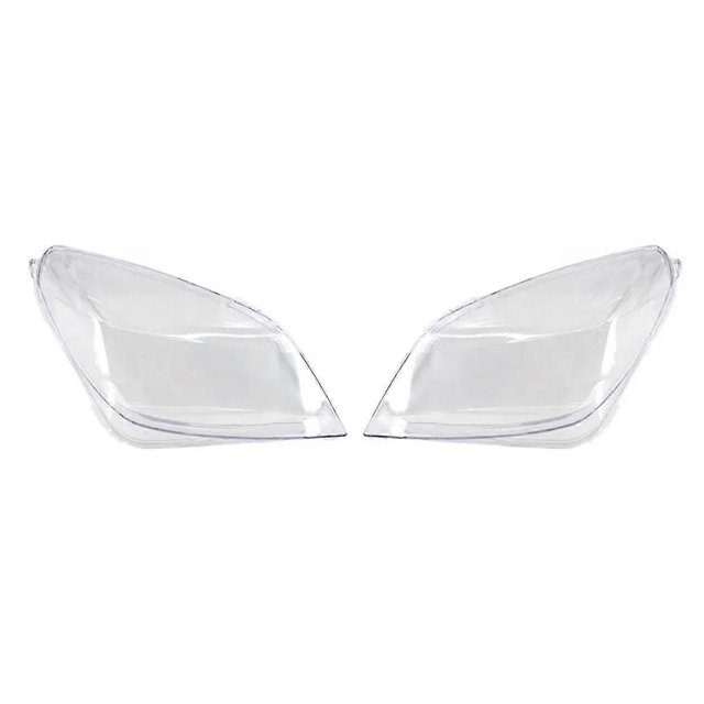 1 Pair Car Headlight Lens Cover Head Light Lampshade Front Light Shell for Opel Astra H 2004 2005 2006 2007 2008 2009