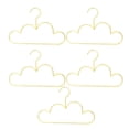 thumbnail image 1 of 5pcs Cloud Shape Hanger Metal Non Slip Kids Children Clothes Hangers, 1 of 8