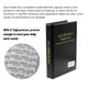 thumbnail image 2 of Libro de muestra de resistencia Irfora Kit de libro de resistencia de dispositivo montado en superficie de resistencia Kit de surtido de resistencia de chip multifuncional 1% libro de muestra preciso Irfora Libro de muestra de resistencia, 2 of 4