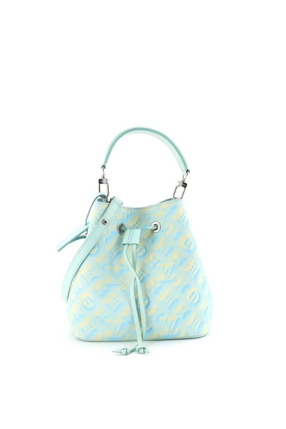 Pre-Owned NeoNoe Handbag Stardust Monogram Empreinte Leather BB By Rebag