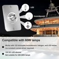 thumbnail image 4 of 12V PWM LED Dimmer Stepless Dimmer Plastic Dimmer Switches for Continuous Light Adjustment in Campers Boats & Trucks, 4 of 4
