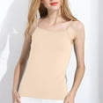 thumbnail image 2 of Delayuji Top Tee Womens Fit Turtleneck Slim Blouse Shirt Sleeveless Solid Women's Blouse Beige L Modal Spring Tops for Women, 2 of 4