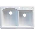 thumbnail image 3 of Transolid 33" x 22" Top Mount Aversa Granite Kitchen Sink, Available in Various Colors, 3 of 4