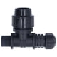 thumbnail image 2 of Conector en T de plástico, conector en T de rosca externa G1, conector en T, conector de tubería de agua, elegante y moderno, 2 of 8