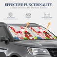 thumbnail image 4 of Naloa Christmas Gnome With Love Print 2-Piece Windshield Sunshade,Foldable Car Front Window Sun Shades,for Most Sedans SUV Truck-Medium, 4 of 6