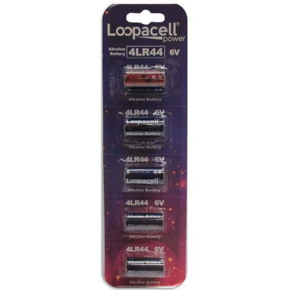 LOOPACELL 5 4LR44 / 476A / PX28A / A544 / K28A / L1325 6V Batteries