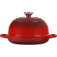thumbnail image 6 of Le Creuset Signature Enameled Cast Iron 9.5 Inch Bread Oven, 6 of 8