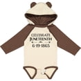 thumbnail image 3 of Inktastic Celebrate Juneteenth Boys or Girls Long Sleeve Baby Bodysuit, 3 of 5