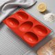 thumbnail image 4 of Molde de silicona para chocolate con forma de huevo de Pascua | Molde para hacer bolas de hielo, jabón y pasteles | Bandeja para hornear flexible antiadherente, 4 of 5