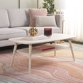 thumbnail image 2 of SAFAVIEH Karou Modern 2 Tier Wood Coffee Table, Bleached White, 2 of 10