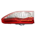 thumbnail image 3 of KarParts360 For Toyota Corolla 2011 2012 2013 Tail Light Assembly Passenger Side | Inner | Clear & Red Lens | Chrome Housing | With Backup Light | Replacement For TO2803108 | 8158112170, 3 of 7